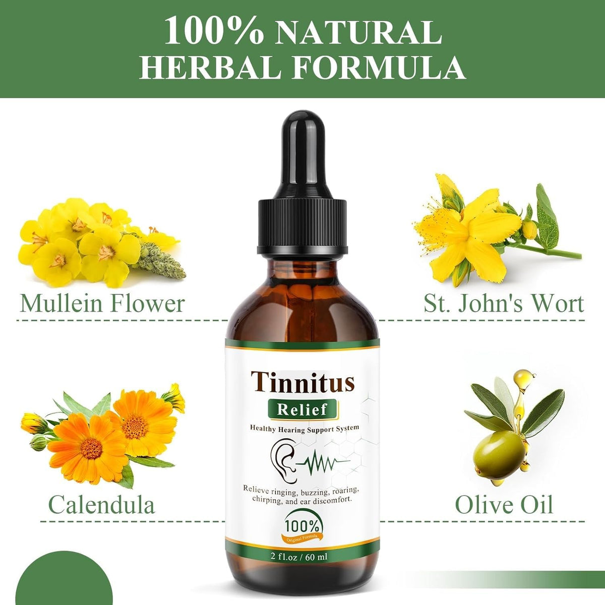 Tinnitus Relief Drops (کان کےتمام مسائل کےلیے) || Grand Sale
