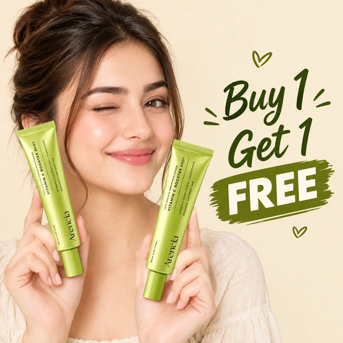 Arencia Vitamin C Booster Shot – Buy 1 Get 1 Free