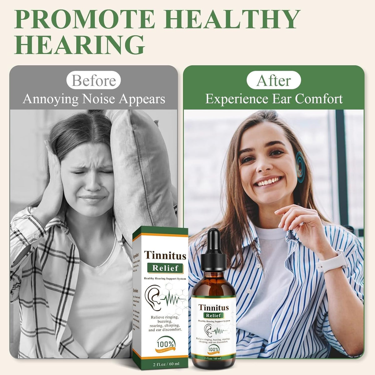 Tinnitus Relief Drops (کان کےتمام مسائل کےلیے) || Grand Sale