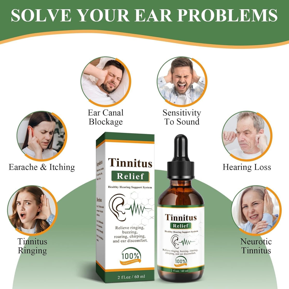 Tinnitus Relief Drops (کان کےتمام مسائل کےلیے) || Grand Sale